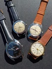 Vintage Lot of 4 Gruen Precision Men's Watches     *1