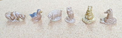 Lot of 6 Wade Figurines / Assorted Animals / FedEx FS / 443164_6x
