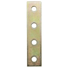 Superstrut 7-1/4 In. L. Flat Goldgalv Electroplated Zinc Bracket ZX207-10