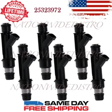 6x OEM Delphi Fuel Injectors for 00-05 Buick LeSabre Chevy Impala Pontiac 3.8 V6
