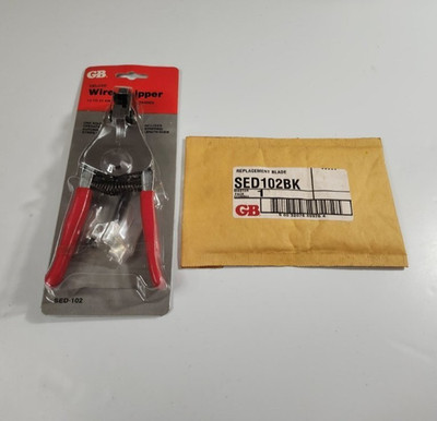 Gardner Bender SED-102 HD Wire Stripper 10-22 AWG NOS + Extra Replacement Blade