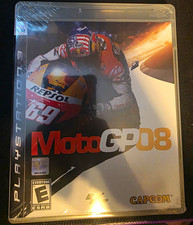 Capcom MotoGP 08 PS3 Online Play NTSC-U/C ESRB E 2008 Motorcycle Racing