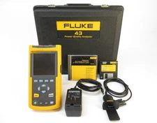 FLUKE 43B Power Quality Analyzer Single Phase Mains and Power Analyzer