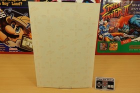 # MARIO & YOSHI NES # Schaufenster Werbung Kleber Reklame Nintendo Kiosk Demo