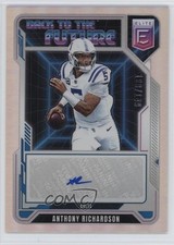 2025 Donruss Elite Back to the Future Signatures Anthony Richardson Auto 03j5