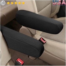 Universal Car Armrest Cover Soft Stretch Fabric Durable Protective Easy Install