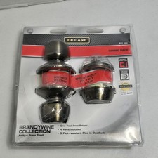 Defiant Brandywine Antique Brass Finish Combo Pack Deadbolt