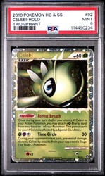 Celebi Prime 92/102 HeartGold & SoulSilver Triumphant Holo