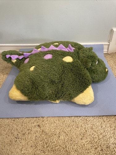 Dizzy Dragon Pillow Pets 18" Green Plush Stuffed Animal (2009) - Picture 3 of 9