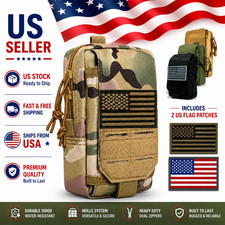 Tactical MOLLE Pouch EDC Utility Waist Belt Military Pouch Small Tool Bag US