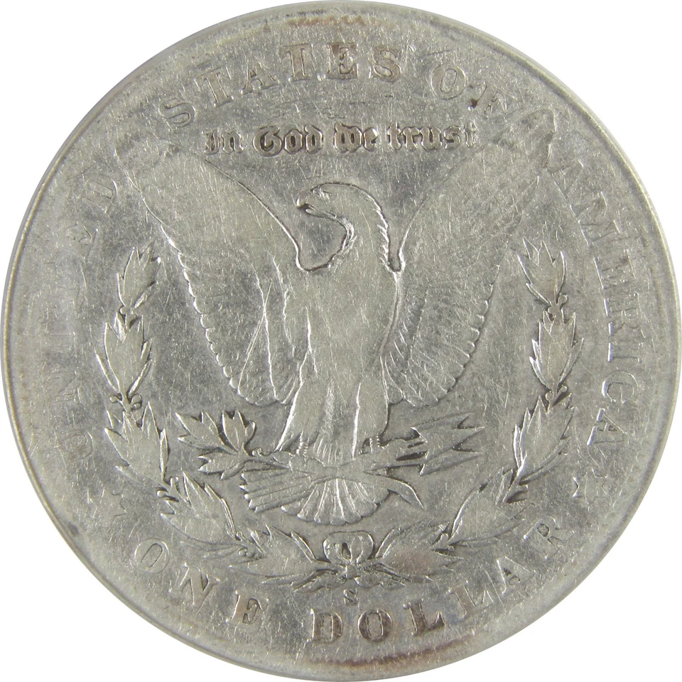 1902 S Morgan Dollar G 6 Details ANACS Silver $1 Coin SKU:I21659 - Image 4 of 4