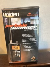 Uniden Bearcat BC75XLT Handheld Police Scanner w Antenna OPEN BOX