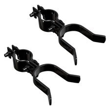 Fence Gate Latch 1 3/8 X 1 5/8, Vivida Fence Gate Fork Latch with Padlock Hole,