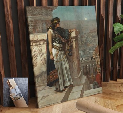 Mythology Greek Roman Herbert Schmalz Last Look Palmyra CANVAS WALL ART 24x30 in