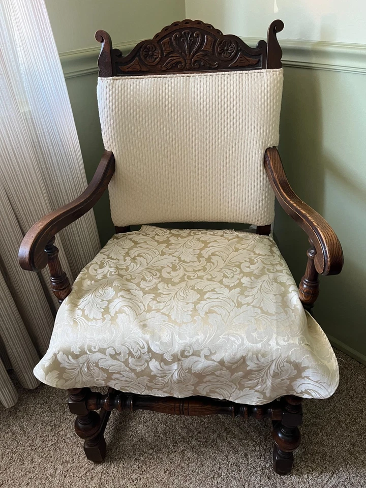 Juego de comedor antiguo - 9 piezas Foto 3 de 4