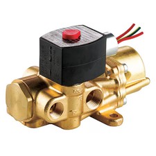 Asco Ef8344g072 Solenoid Valve, 4-Way, 2-Position, Universal, 3/8 In Pipe Size,