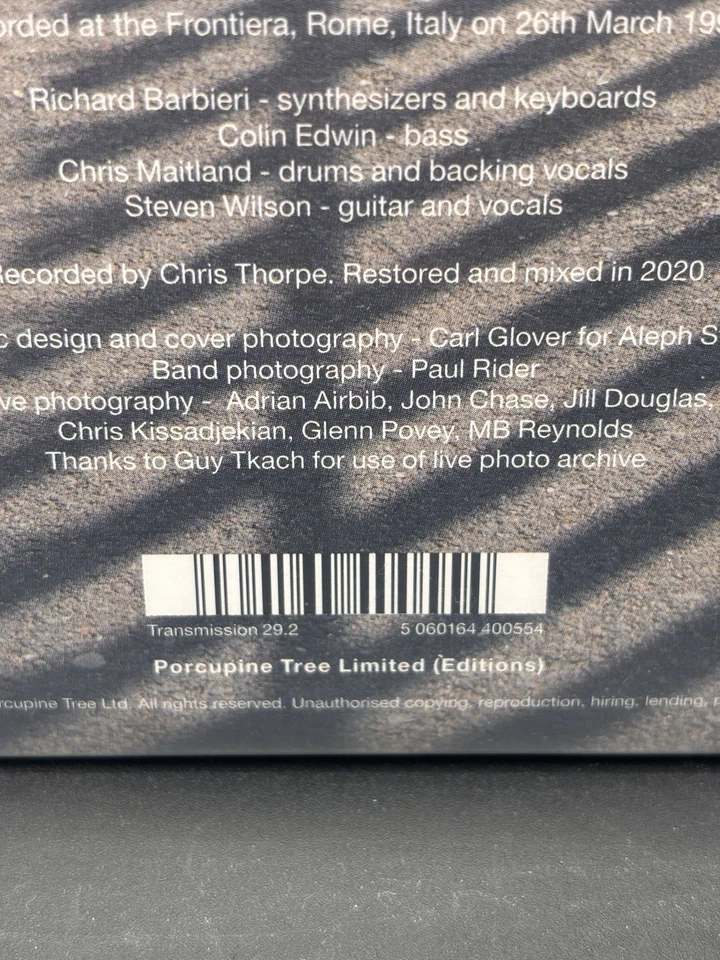 Porcupine Tree - Coma:Coda Limited Edition Red Vinyl 2 LP - Image 3 of 3