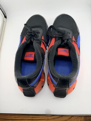 Reebok Zig Dynamica 3 Womens 7 Black Blue Red Running Shoes Athletic
