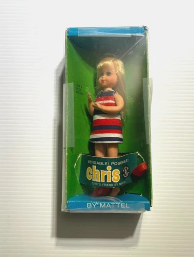Vintage 1966 - CHRIS - Tutti's Friend #3570 Mattel - In Box