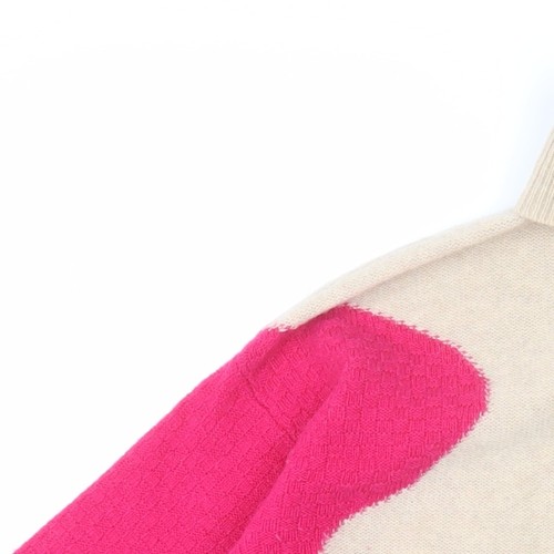 White Stuff Women's Beige Geometric Wool Pullover Jumper - Bild 7 von 12