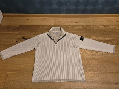 STONE ISLAND ORIGINAL Herren Pullover Troyer mit CLG Code 3 XL 58 NEU
