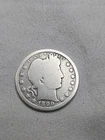 1899 Barber Silver Quarter 25C