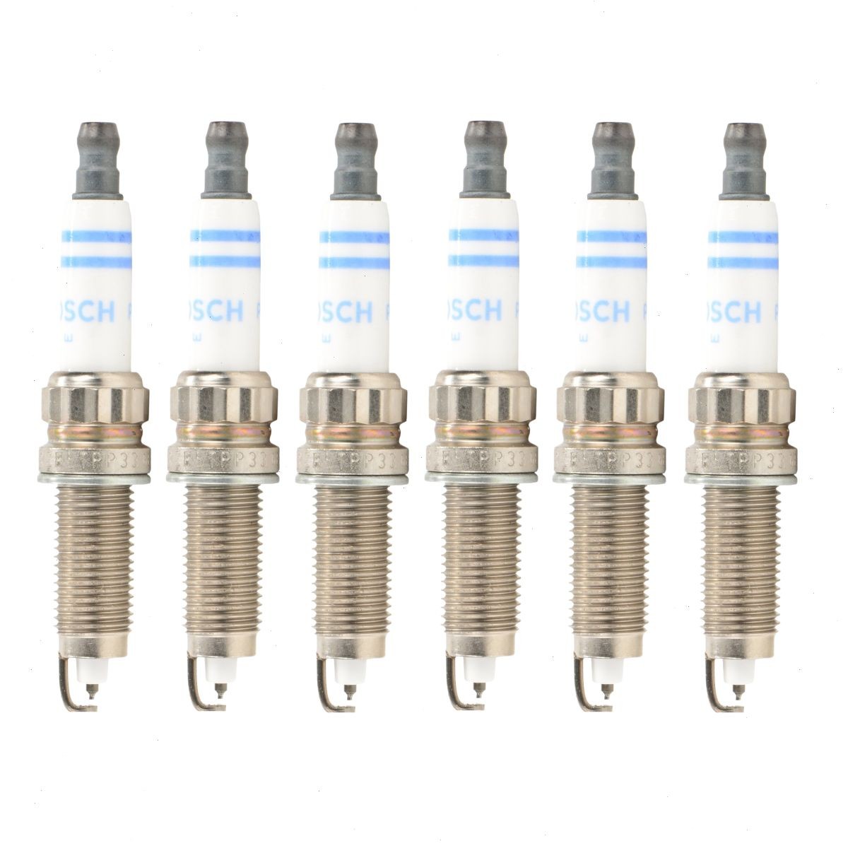 6 pc Bosch Double Platinum Spark Plugs for 2011-2013 BMW 135i 3.0L L6 nc