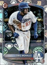 2025 Bowman #BP-127 Emil Morales Prospects Retro SP