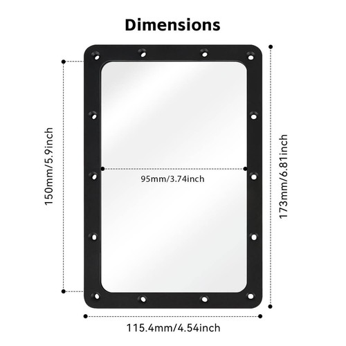 Photon Mono FEP Film 173 * 115Mm 2Pcs Resin Vat FEP Compatible with Anycubic - Picture 3 of 9