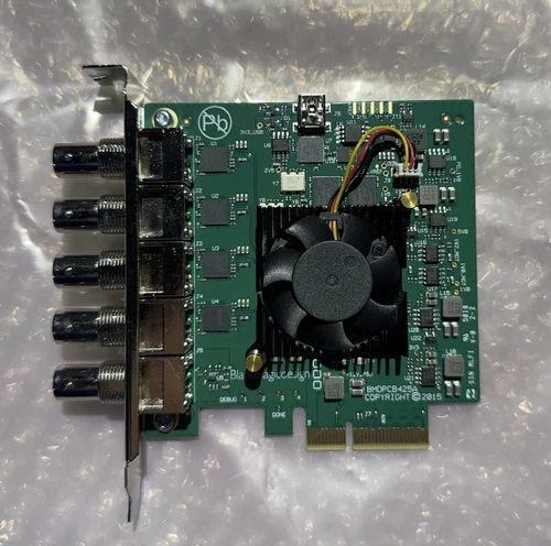 Blackmagic Design Decklink Duo 2 PCI SDI capture card