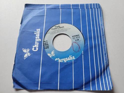 HUEY LEWIS & THE NEWS - I Want A New Drug / Finally Found a Home 1983 SYNTH POP - Imagen 2 de 2