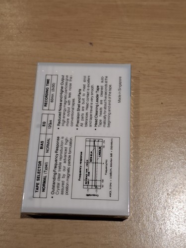 10x NASTRO CASSETTA MAXWELL ELN 60 NUOVO/ALTA USCITA IEC/TYPE I POSIZIONE NORMALE - Foto 9 di 10