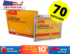 70 Patches Locoa Transdermal  7 patches/pack- SHIP FROM US