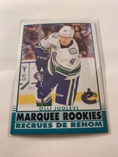 20-21 Olli Juolevi #618 Vancouver Canucks OPC Marquee Rookies