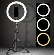 10 inch 26CM Dimmable LED Selfie RingLight USB lamp With Phone Holder
