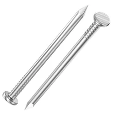 2-1/2 inch Hardware Nails 255pcs 2 lbs Stainless Steel Nails Nails for Hangin...