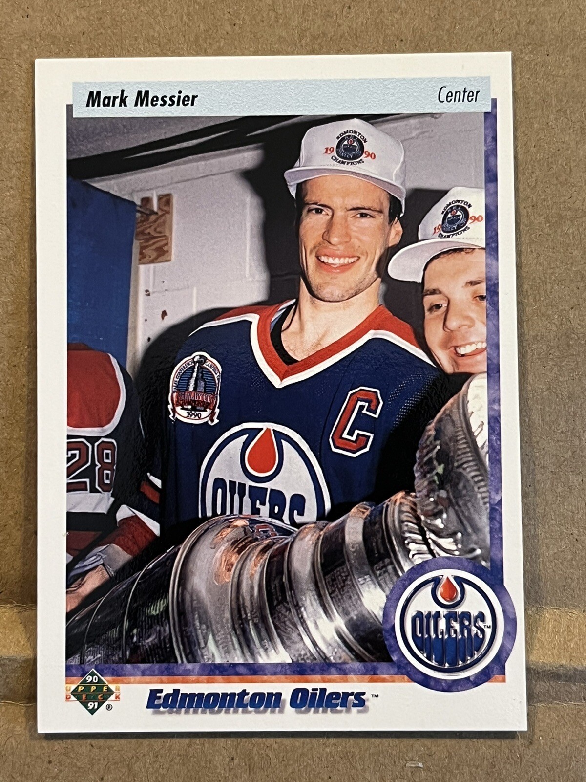 1995-96 UPPER DECK - 5TH ANNIVERSARY -  MARK MESSIER OILERS / RANGERS #217