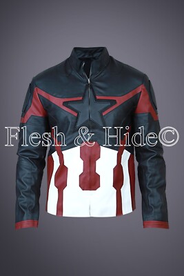 Kid's Captain America Chris Evans Infinity War Avengers Jacket