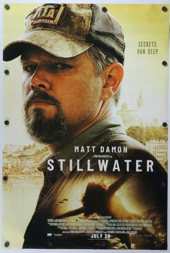 Stillwater 2021 Double Sided Original Movie Poster 27" x 40"