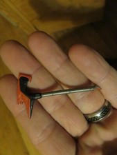Futuristic Axe For Action Figures Orange Blac...