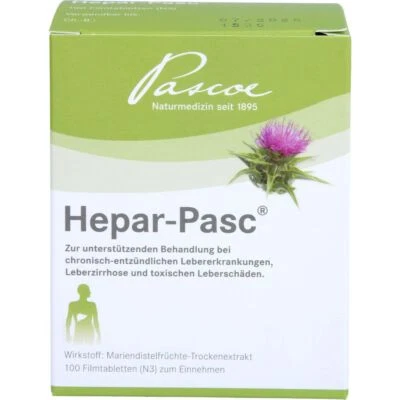 PASCOE PHARMAZEUTISCHE PRÄPARATE GMBH HEPAR PASC Filmtabletten 100 St PZN02785146