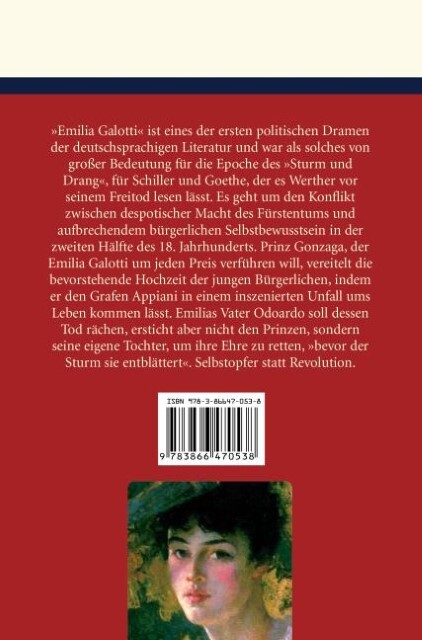 Thumbnail - Emilia Galotti Gotthold Ephraim Lessing