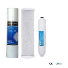 Kit 3 Filtri depuratore acqua rubinetto purificatore osmosi inversa