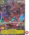One Piece card OP09-107 Nico Robin R Parallel Japanese Era