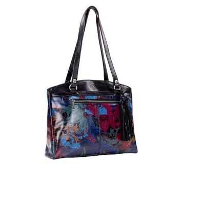 PATRICIA NASH Blue Forest Bag W Protective Storage Bag And