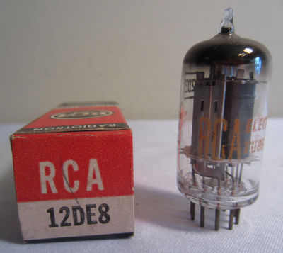RCA 12DE8 Electron Radiotron Electronic Tube In Box NOS