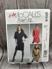 McCall's M5518 Woman's Day Collection Dress & Belt Pattern XS-M ©2007 Uncut