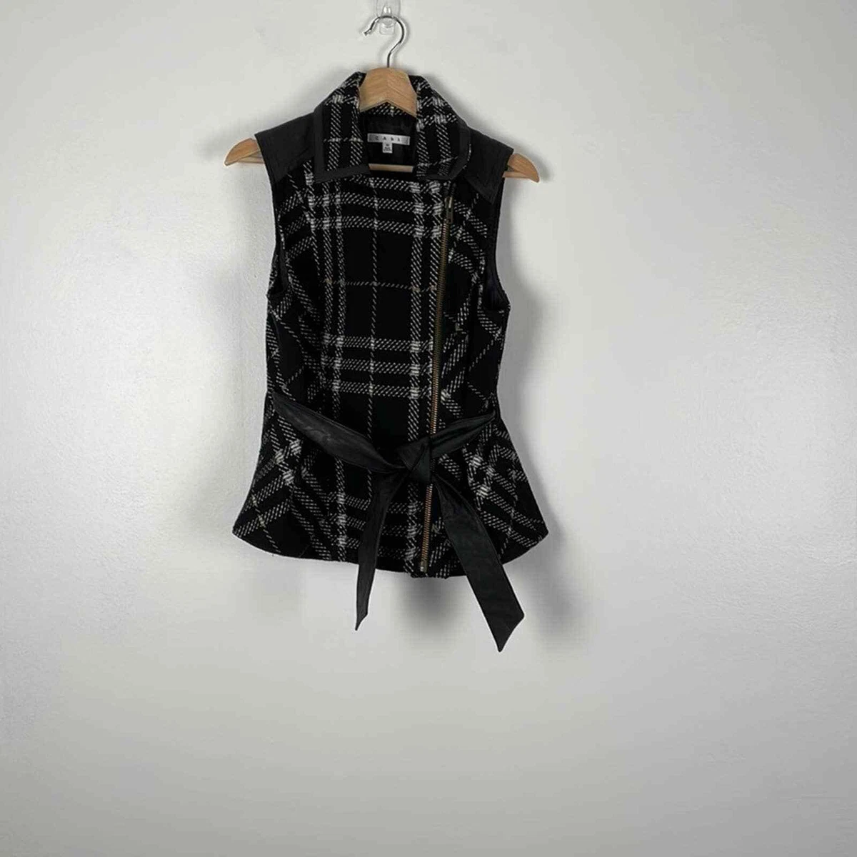 Cabi shop plaid vest