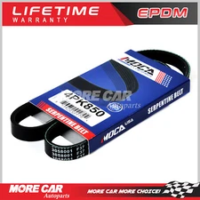 EPDM Serpentine Belt for Audi Dodge Kia Sportage Hyundai Tucson Nissan 4PK850