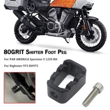80GRIT Shifter Foot Peg  For Harley Pan America 1250 Special RA1250S 2021-2024